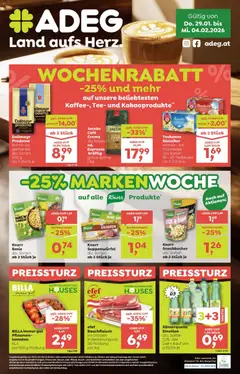 Vorschau ADEG Vorarlberg gültig ab 29.01.2026