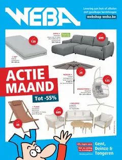 Weba folder geldig vanaf 25/03/2026