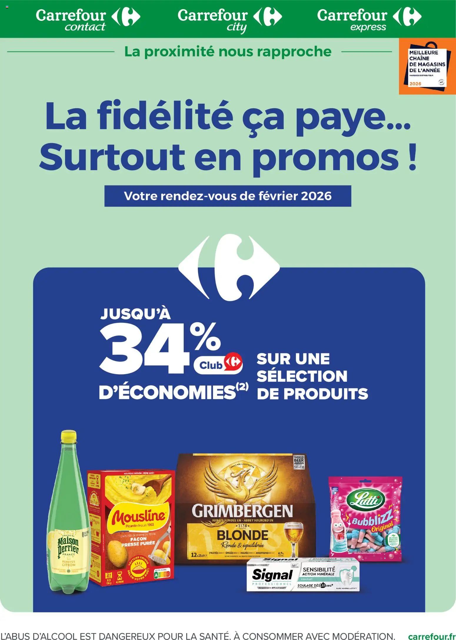 Carrefour contact catalogue - page 1 - valable à partir du 01/02/2026