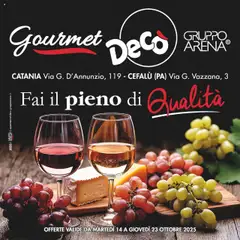Anteprima Decò Gourmet - Sicilia catalogo valida dal 14/10/2025