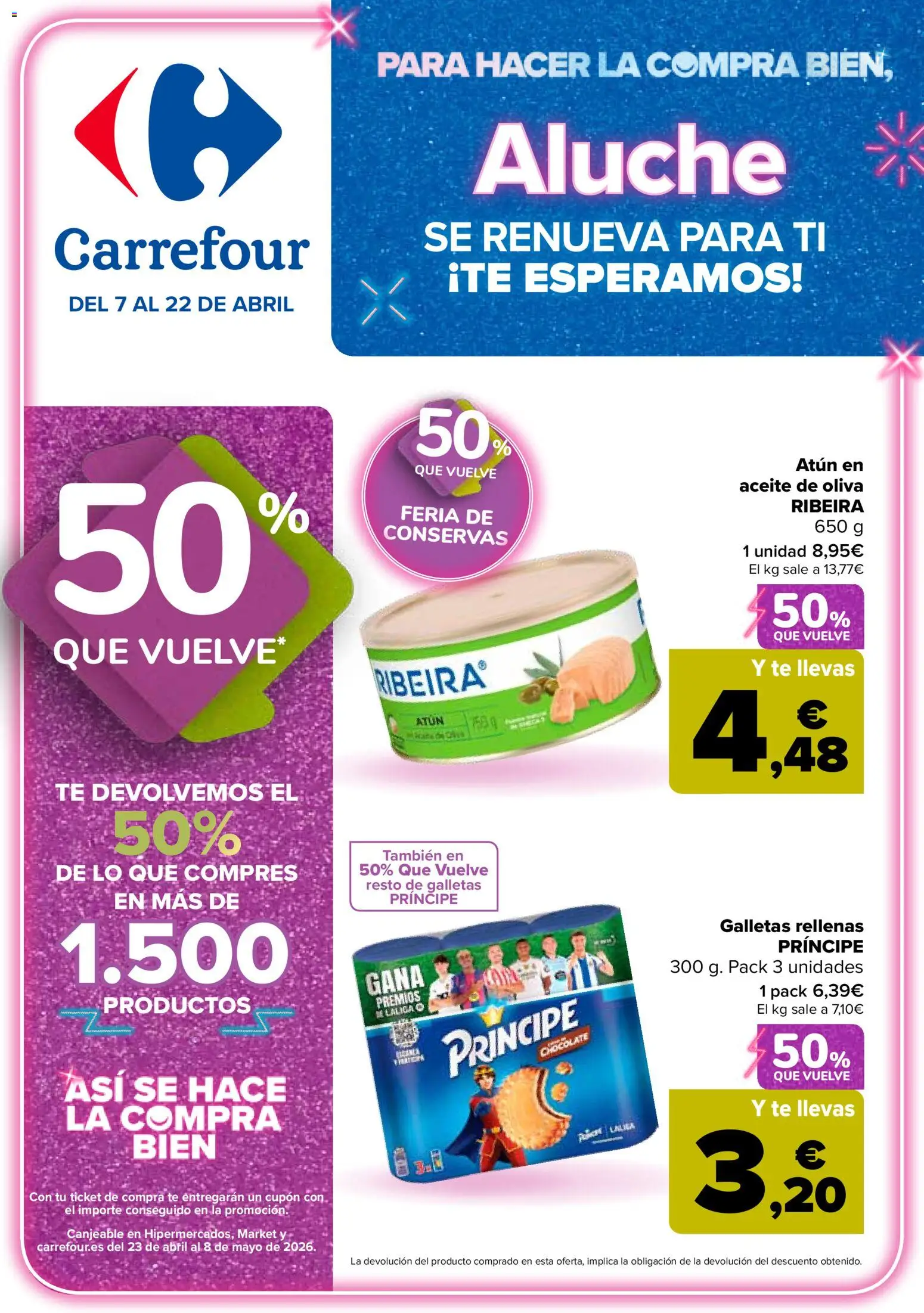 Carrefour folleto - Página de 1 - Válido desde 07/04/2026
