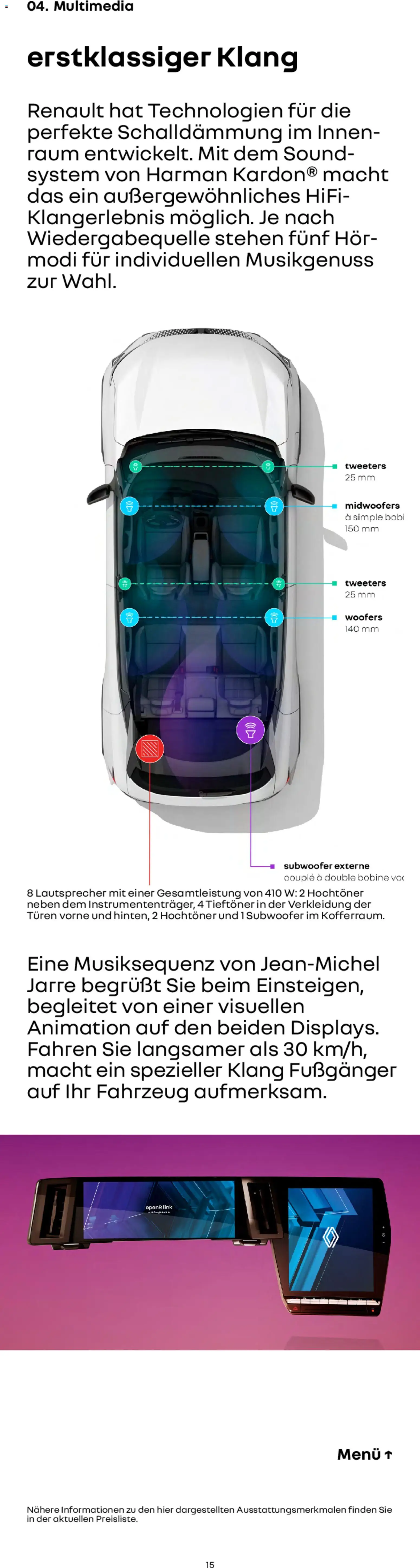 Renault Scenic E-Tech - Seite 15 - gültig ab 15.01.2026