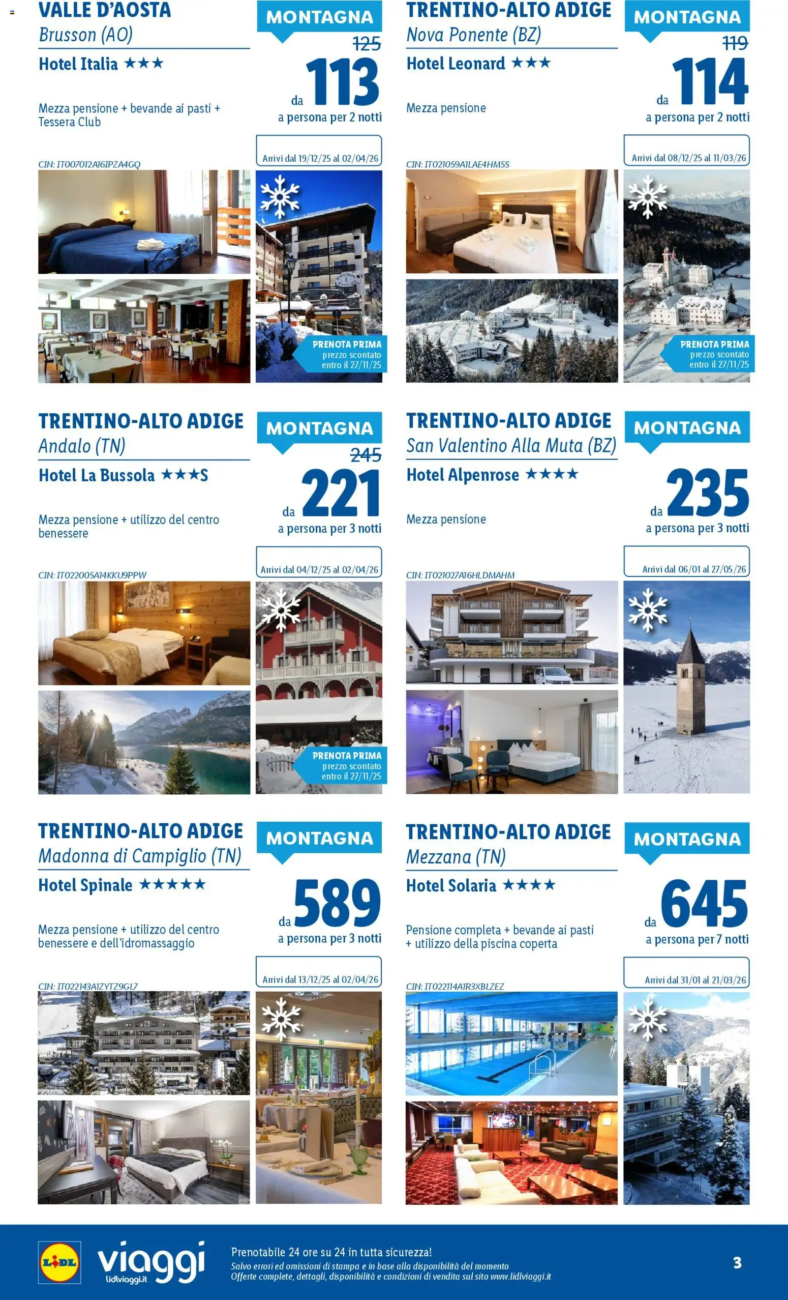 Lidl Viaggi catalogo - pagina 3 - valido dal 01/11/2025