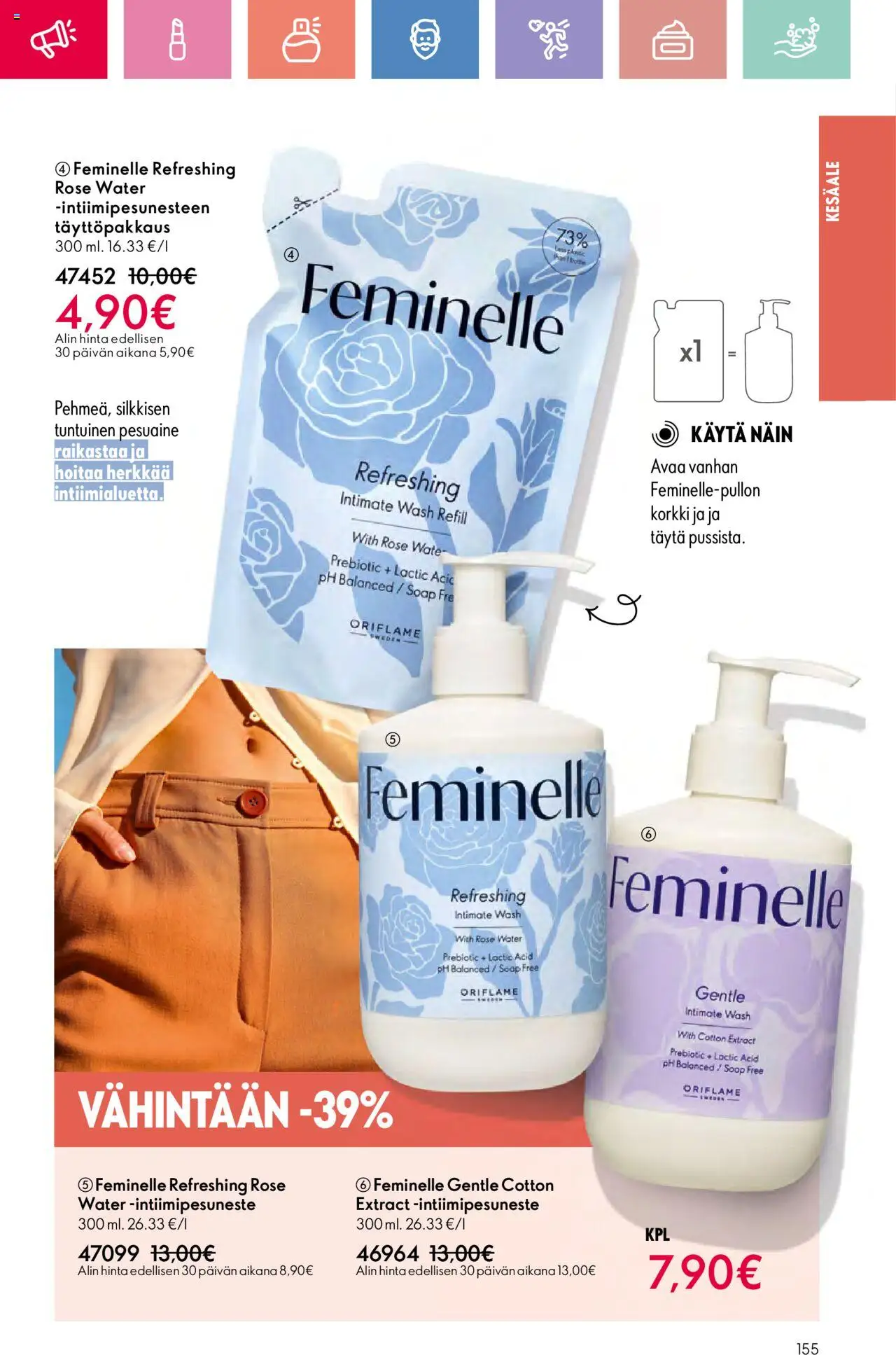 Oriflame Esite 10 - sivu 155- voimassa alkaen 13/07/2025