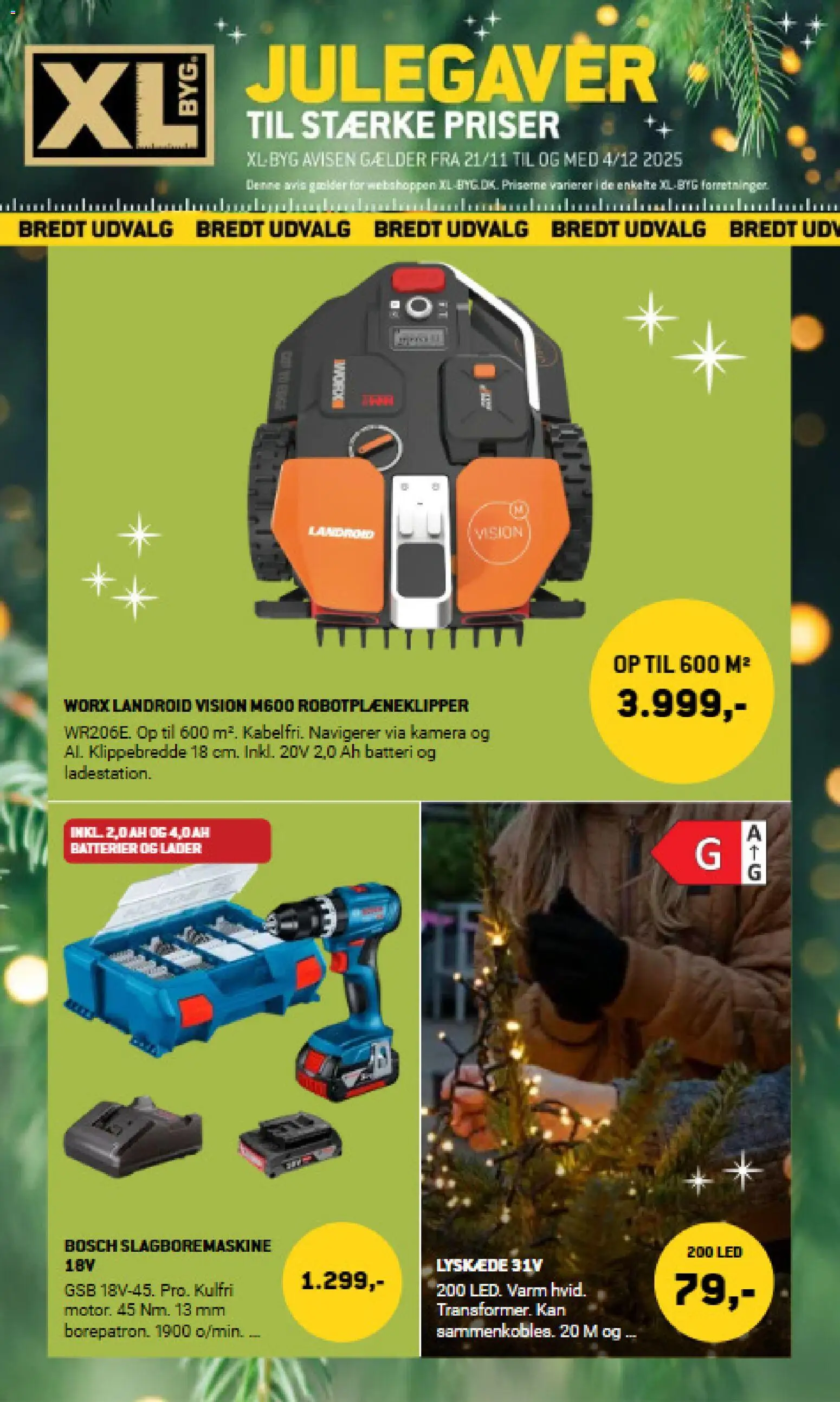 XL-BYG - Tilbudsavis - side 1- gyldig fra 21/11/2025