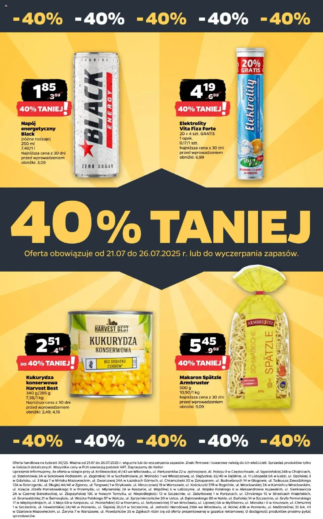 Netto gazetka - Spożywcza - strona 26- ważny od 21.07.2025