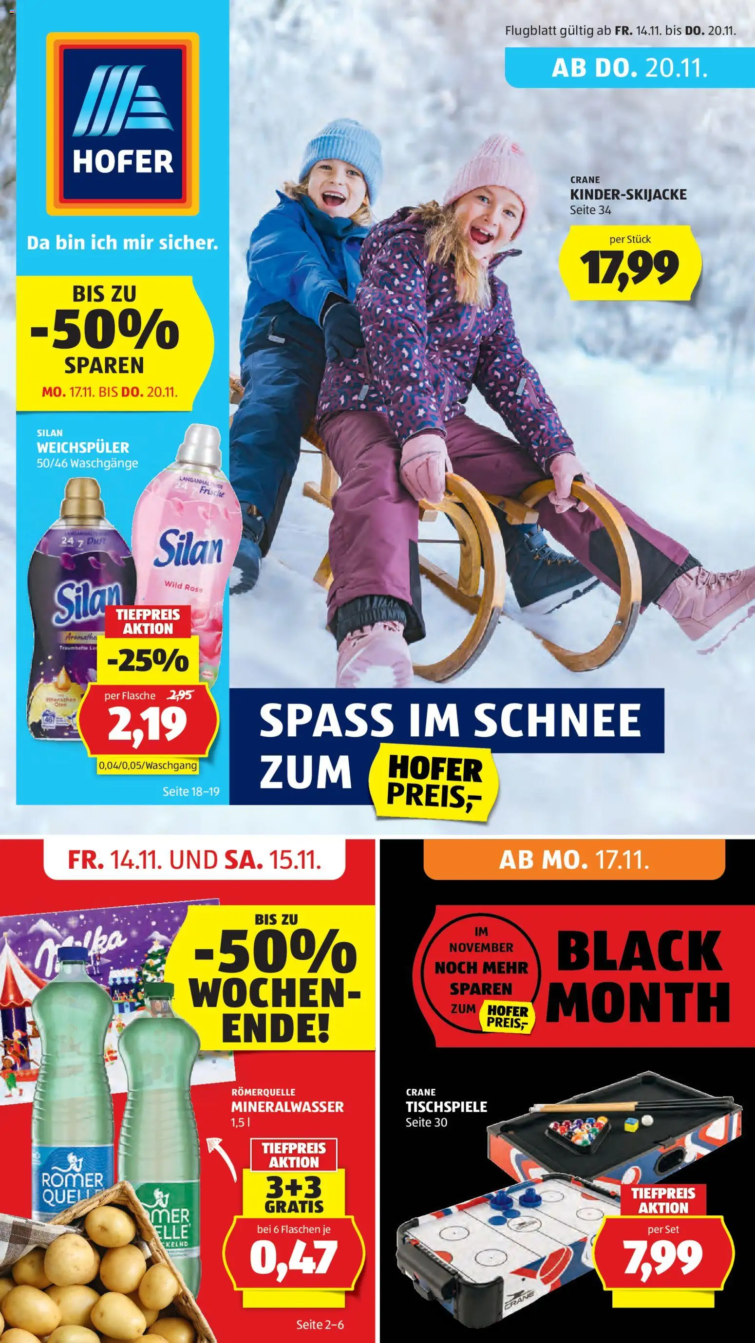 Hofer - Black Friday - Seite 1- gültig ab 14.11.2025