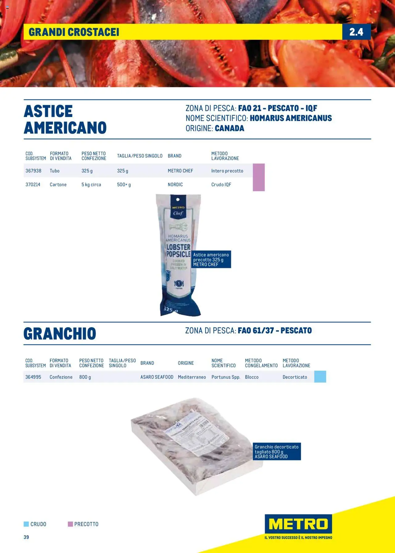 Metro Surgelati 2025 catalogo - pagina 39 - valido dal 30/06/2025