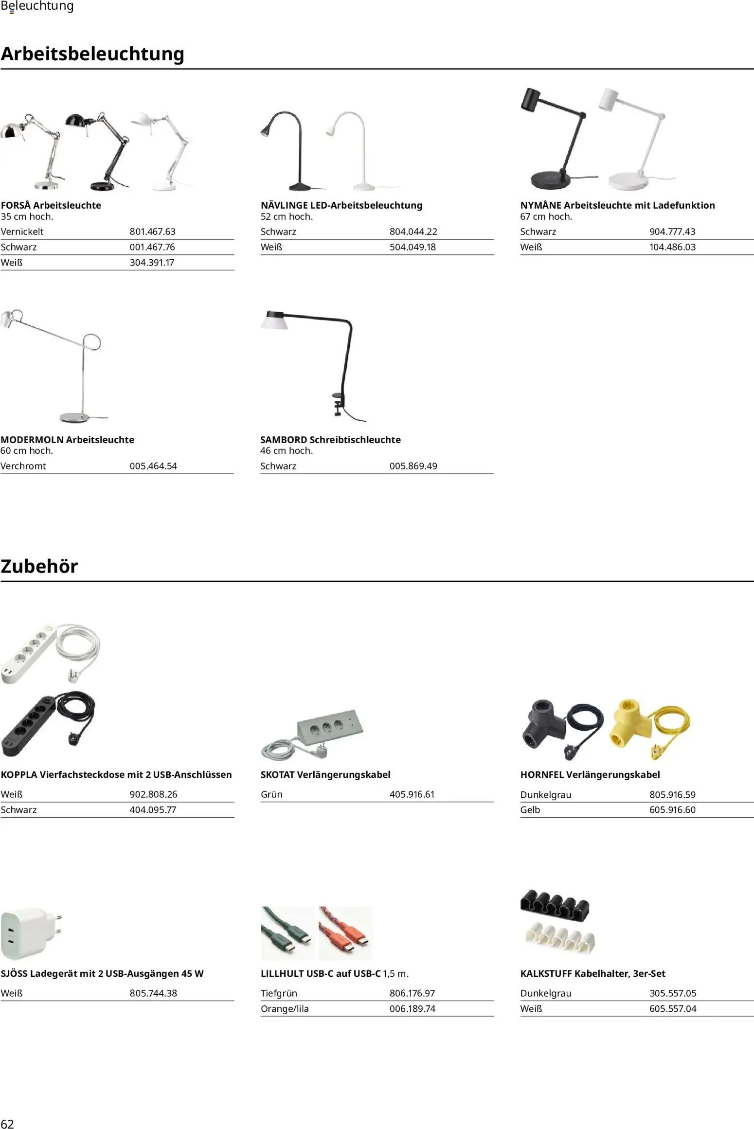 Ikea Büroeinrichtung - Seite 62 - gültig ab 02.01.2026