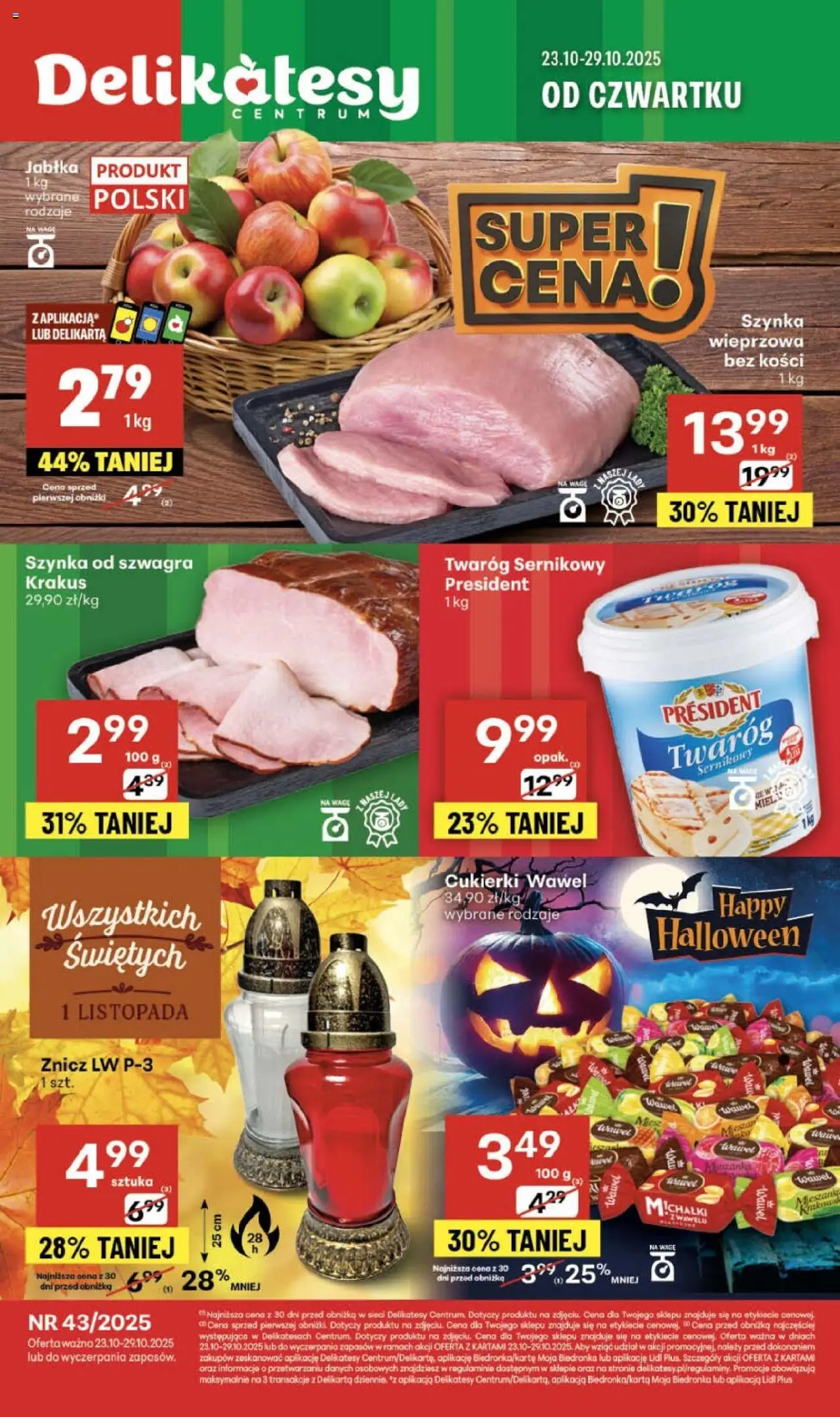 Delikatesy Centrum Gazetka - strona 1- ważny od 23.10.2025