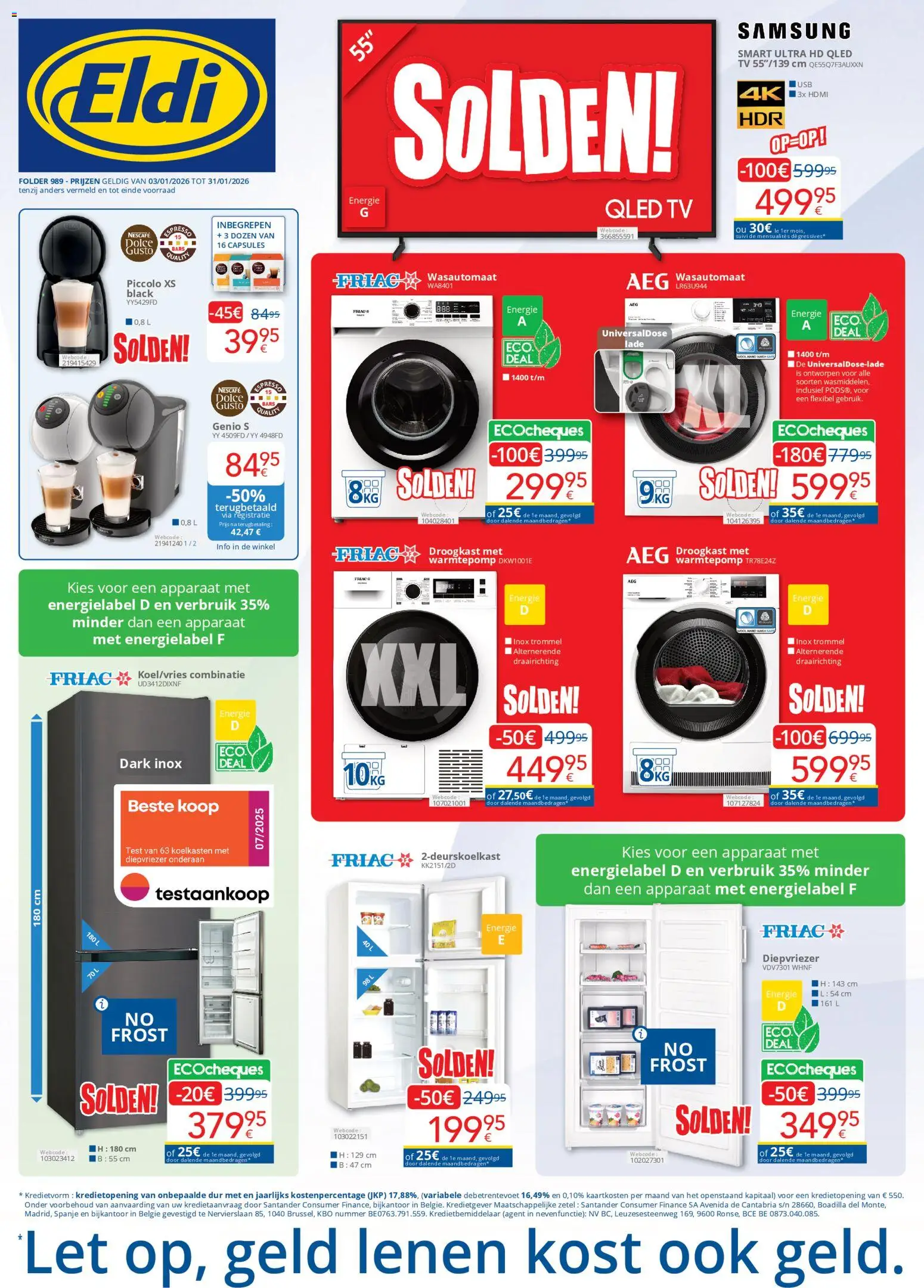 Eldi folder - pagina 1- geldig vanaf 03/01/2026