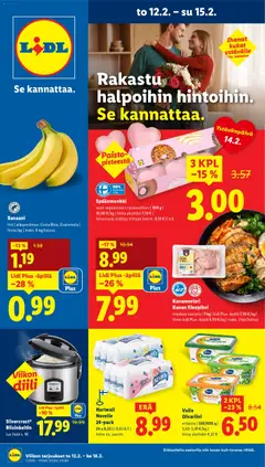 Esikatselu Lidl tarjoukset voimassa alkaen 12/02/2026