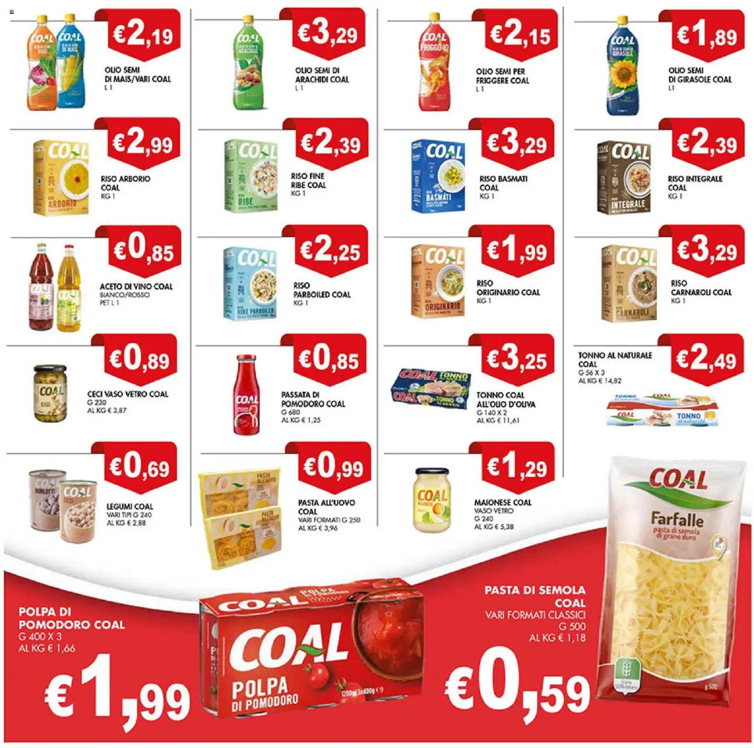 Coal Ribassati & Congelati catalogo - pagina 3 - valido dal 11/11/2025