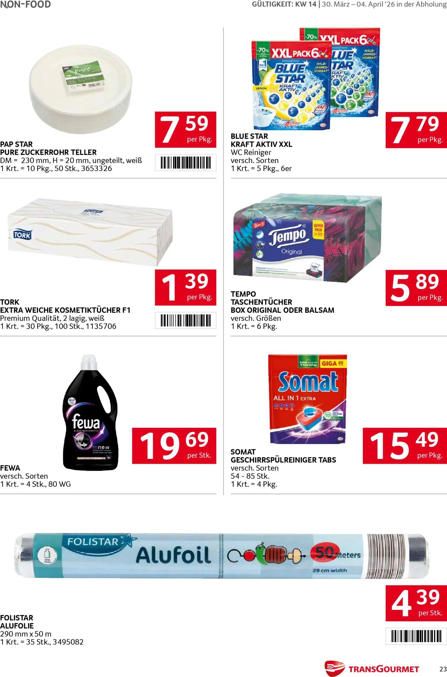 Transgourmet Flugblatt - page 22- valid from 30.03.2026