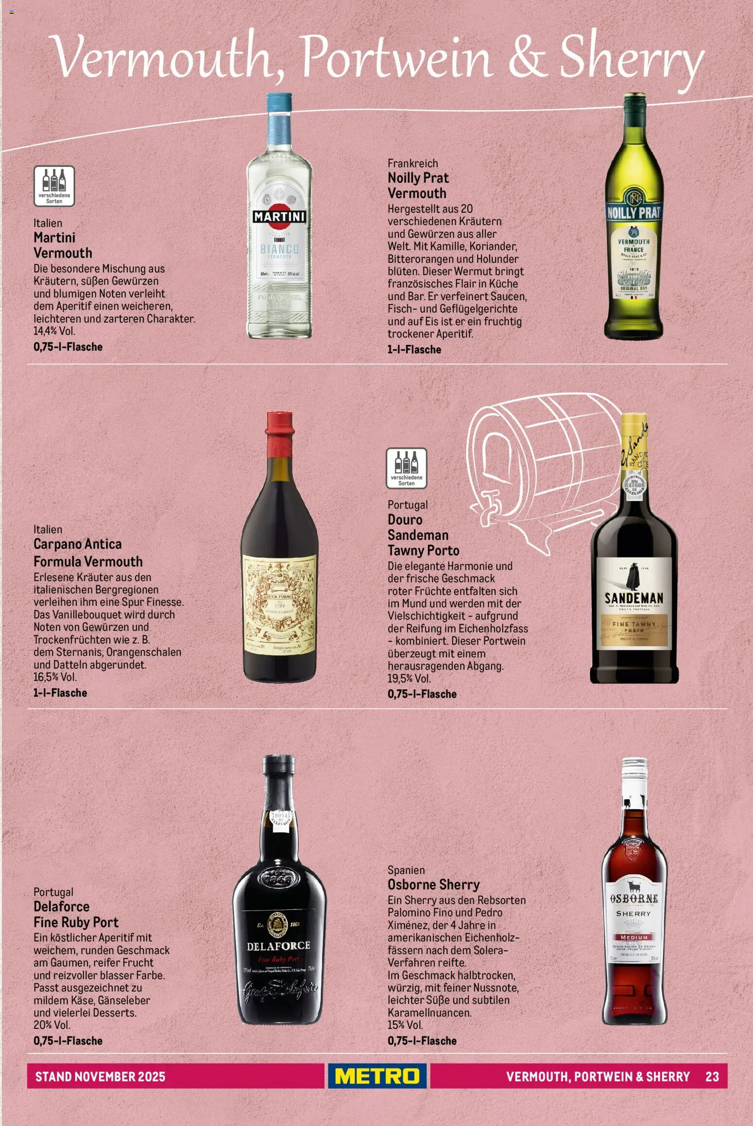 Metro - Spirituosen Sortiment - Seite 23 - gültig ab 01.12.2025