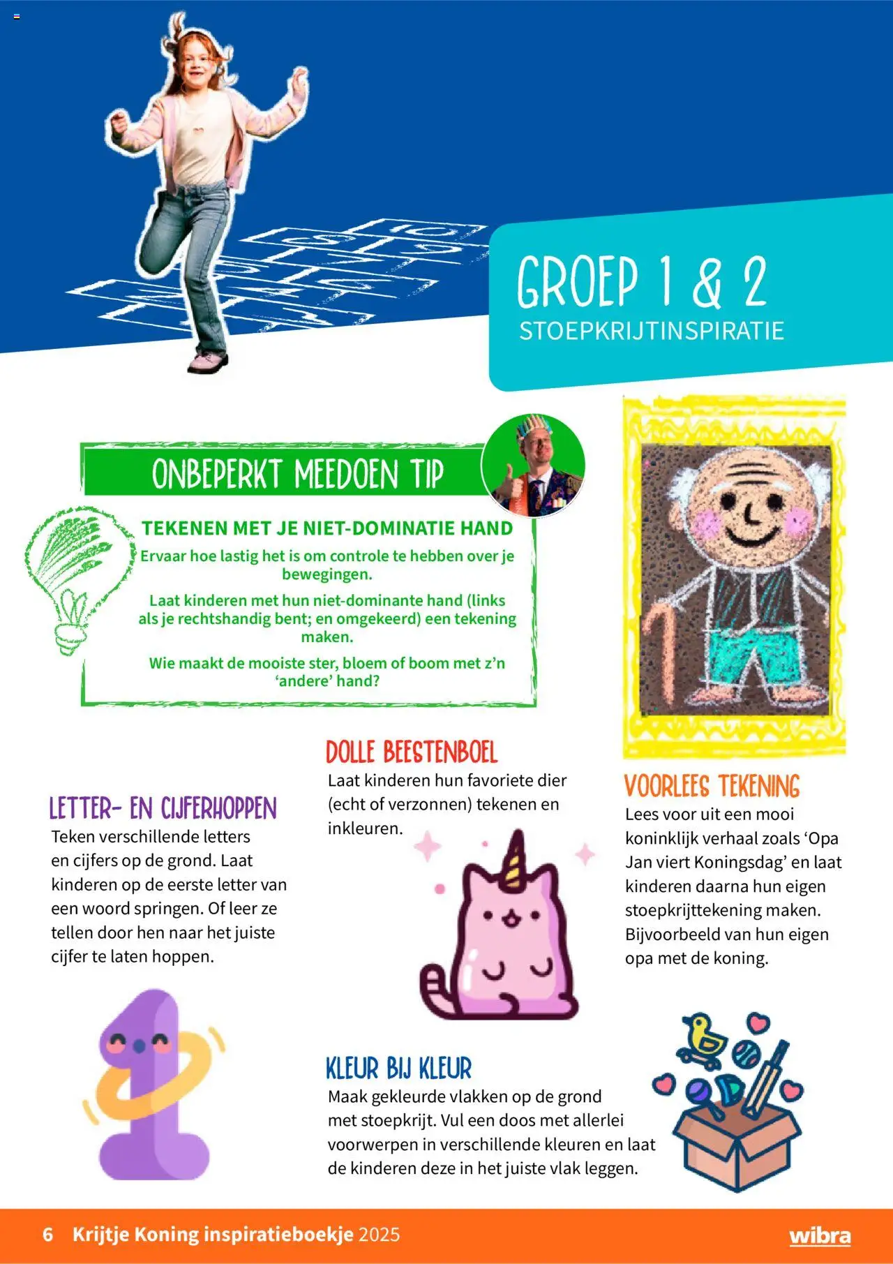 Wibra - Krijtje Koning inspiratieboekje - pagina 6- geldig vanaf 10-03-2025