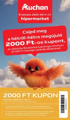 Előnézet Auchan Akciós újság érvényes 2025.09.11.-tól