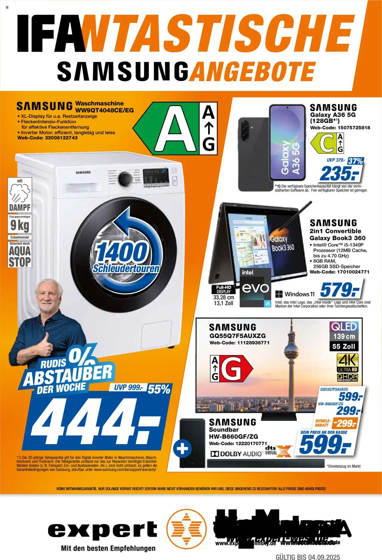 Expert Prospekt 	 - Seite 1 - gültig ab 29.08.2025