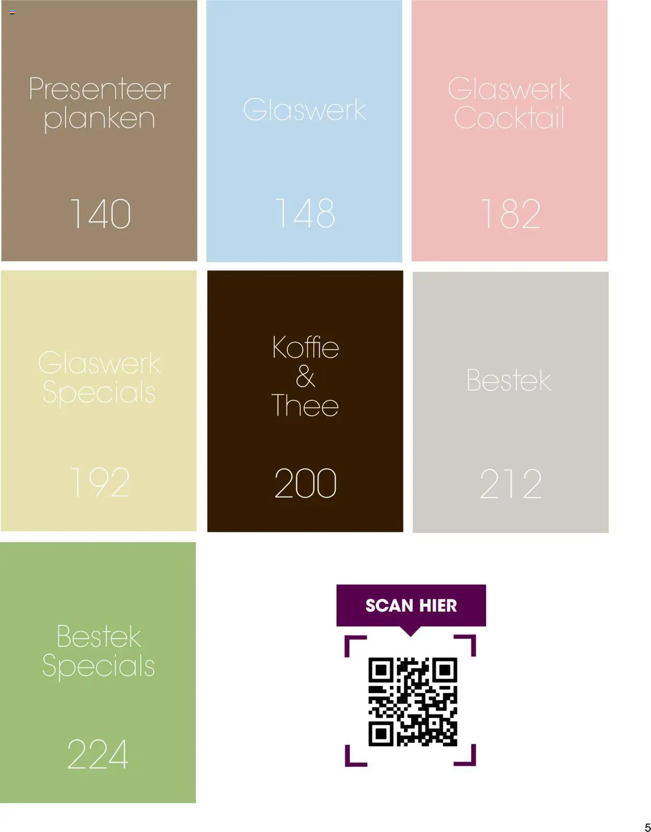 Hanos - Tableware magazine 2025-2026 - page 5- valid from 01-09-2025