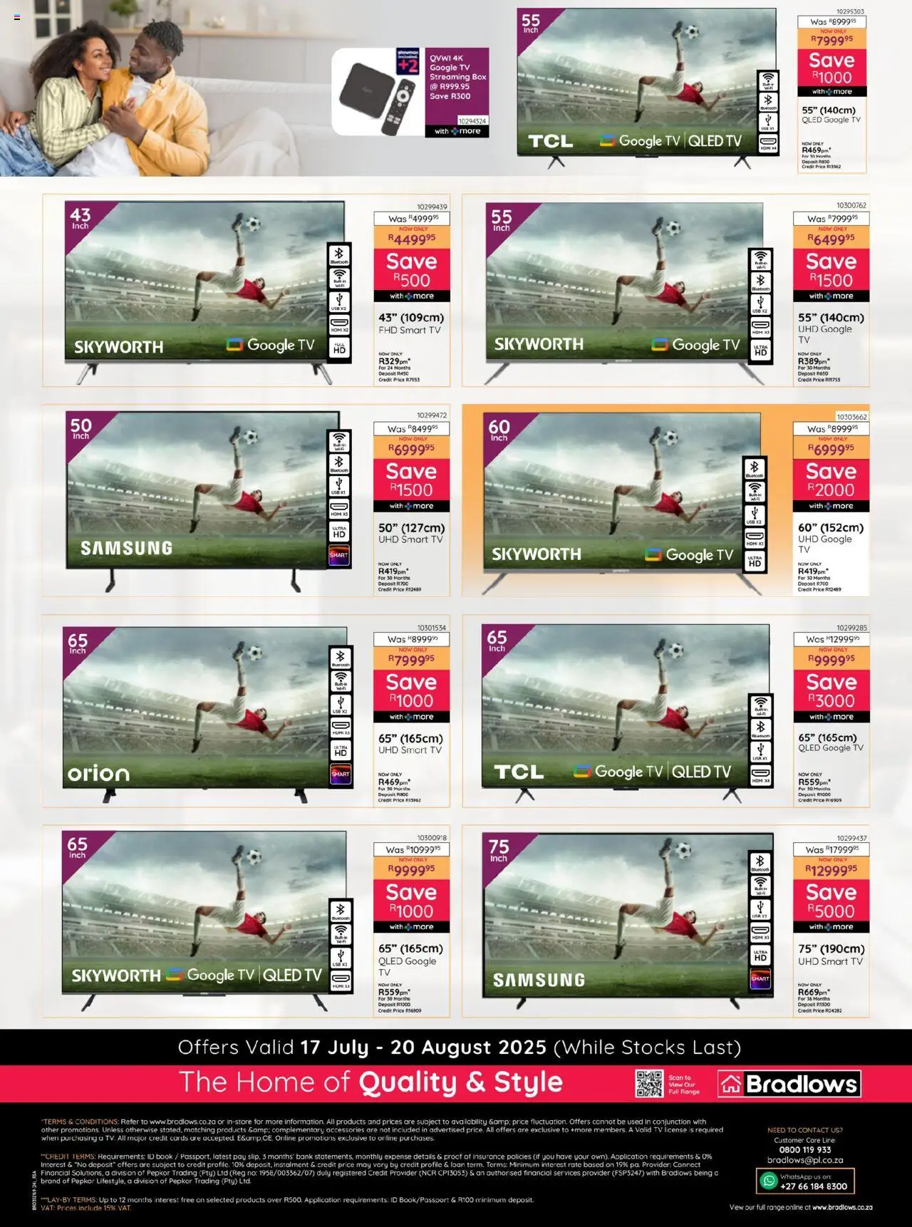 Bradlows Specials - page 24- valid from 17/07/2025
