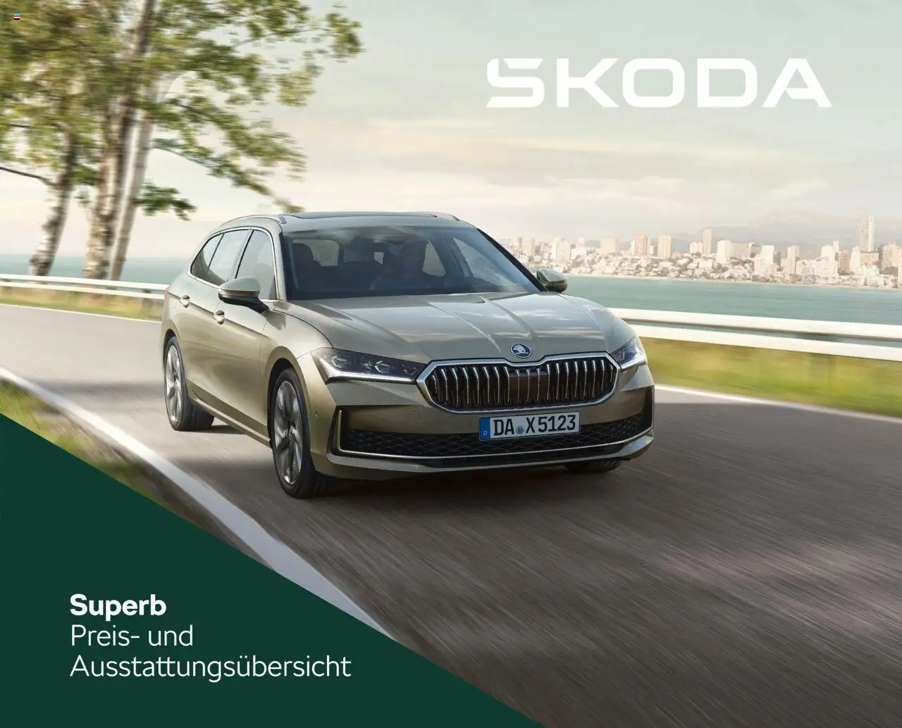 Škoda Superb Preisliste - Seite 1 - gültig ab 09.05.2025