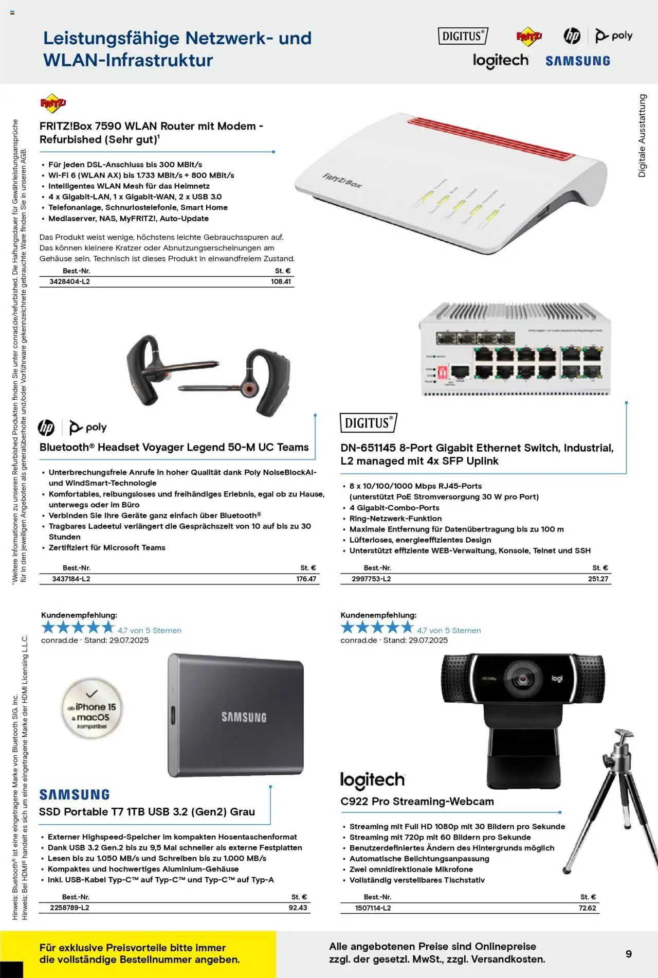 Conrad Education Katalog - Seite 9 - gültig ab 01.01.2025