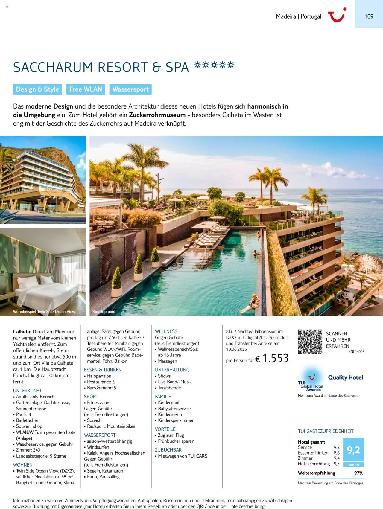 TUI  Südeuropa & Nordafrika 2025/26 - Seite 109 - gültig ab 01.01.2025