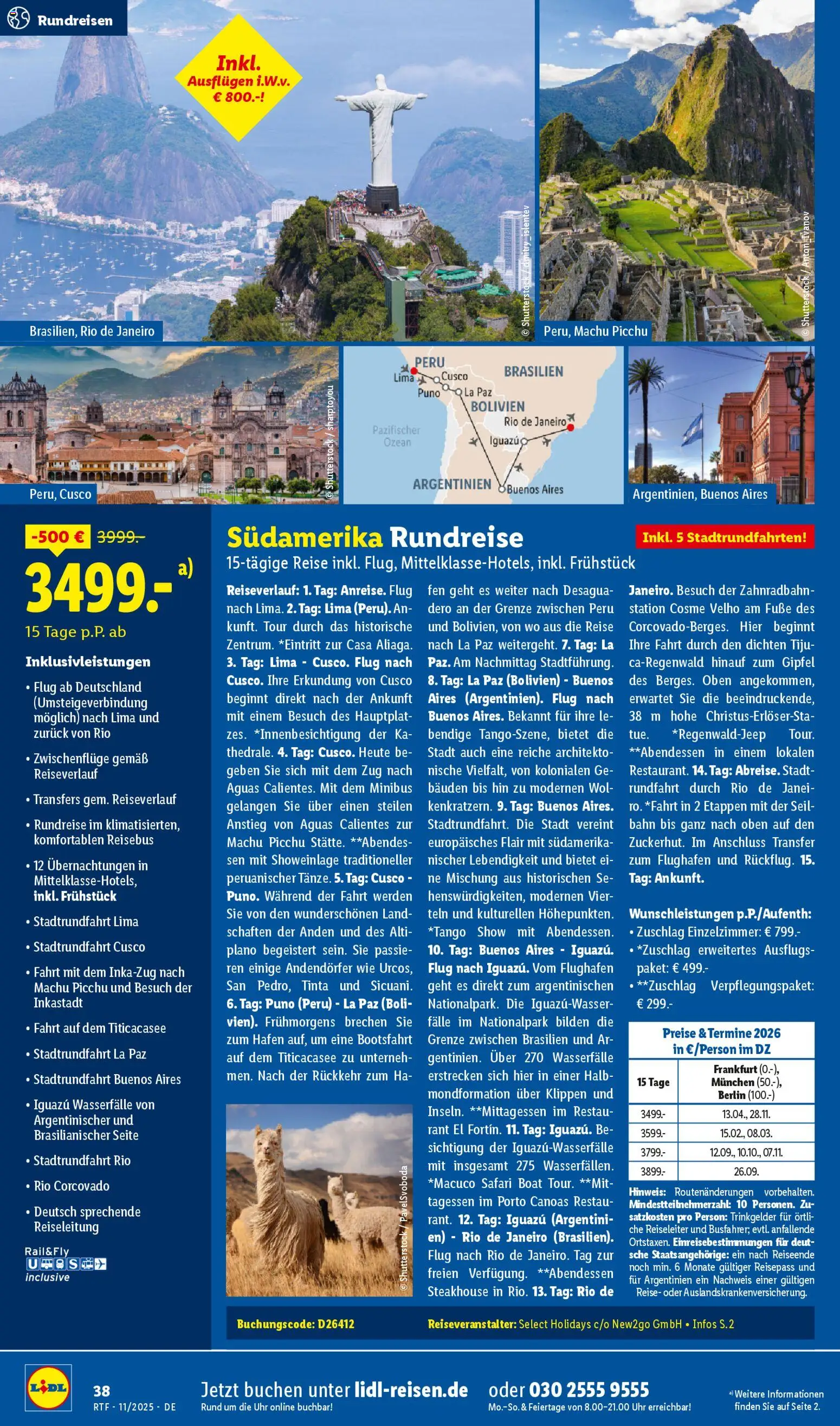 Lidl Reisen - Black Friday - Seite 38 - gültig ab 12.11.2025