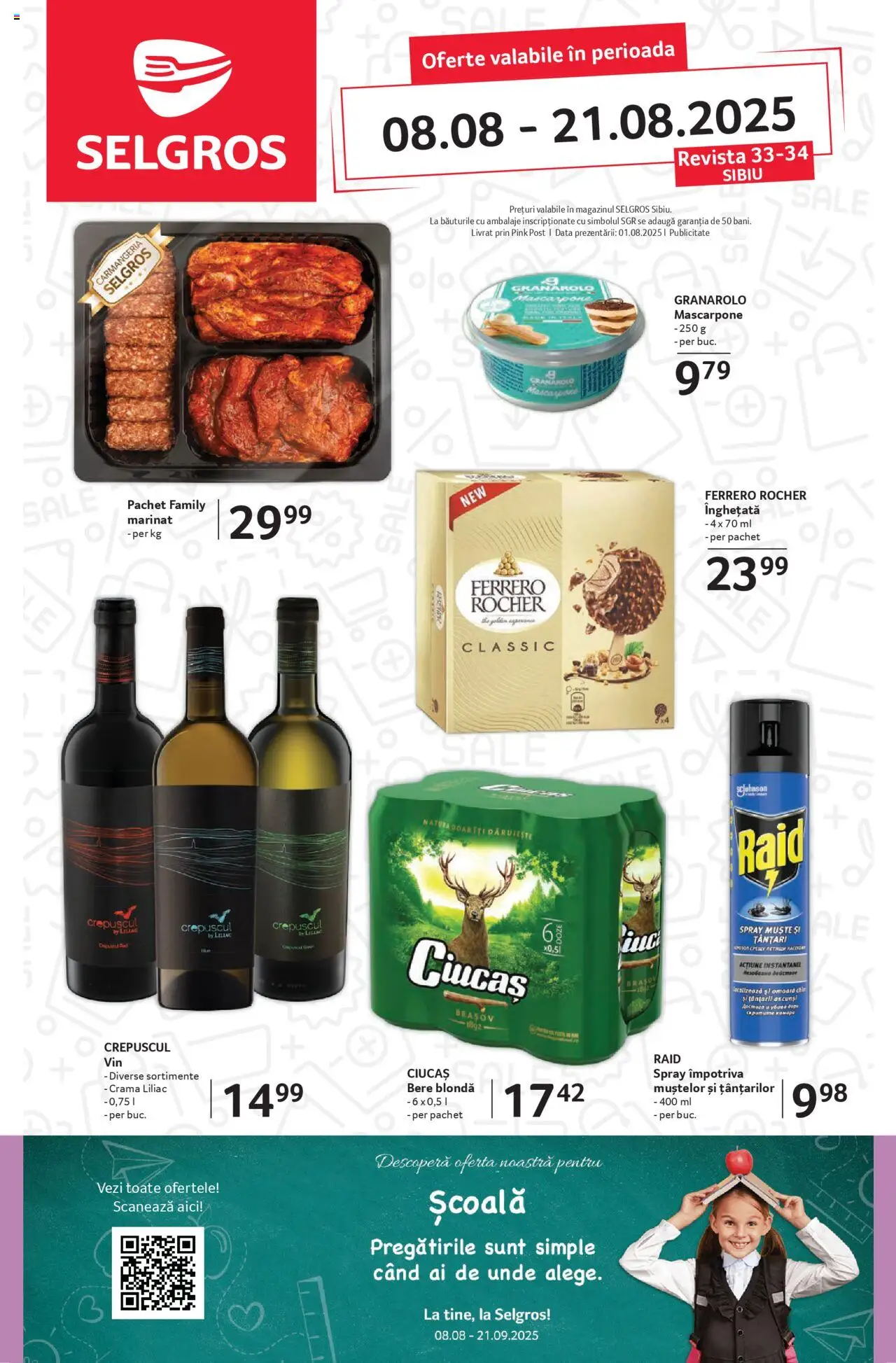 Catalog Selgros - Sibiu - pagina 1- valabil de la 08.08.2025