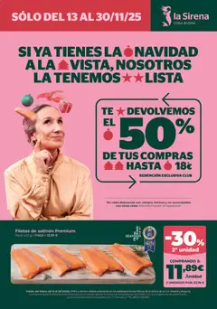 Vista previa del folleto La Sirena Black Friday válido desde 13/11/2025