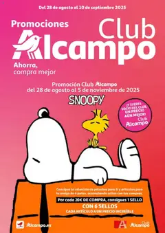 Vista previa del folleto Alcampo - Club Nacional  válido desde 28/08/2025