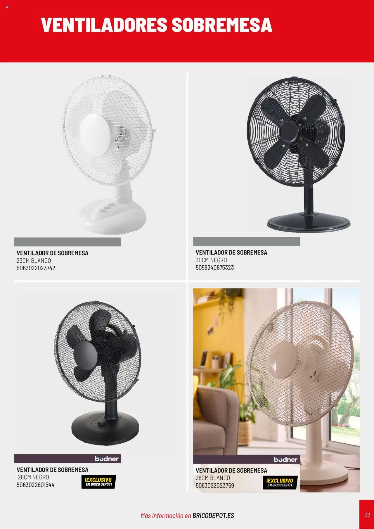 Brico Depôt Catálogo Climatización - Página de 33 - Válido desde 27/06/2025