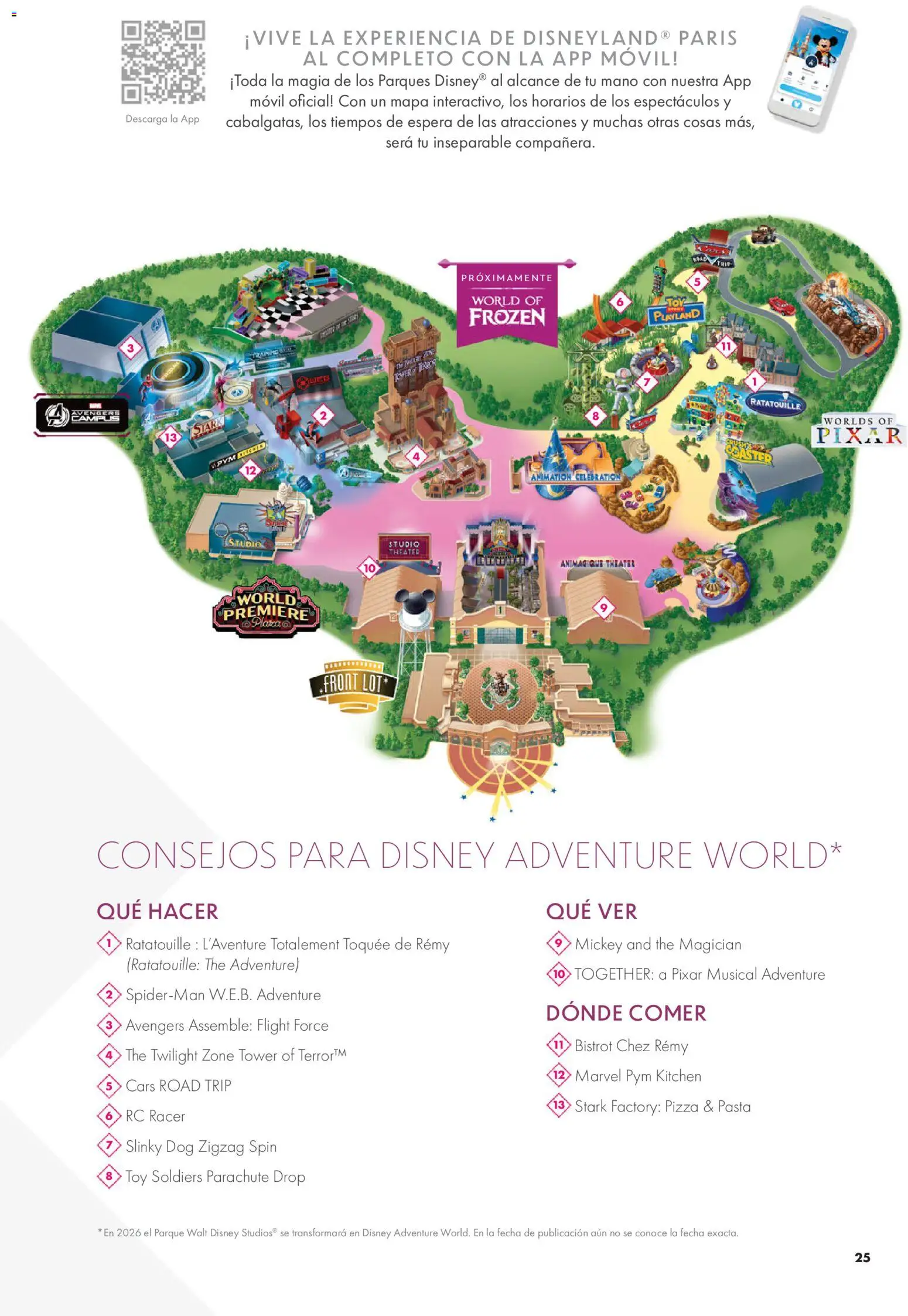 Viajes El Corte Inglés Folleto Disneyland Paris - Página de 27 - Válido desde 31/03/2026
