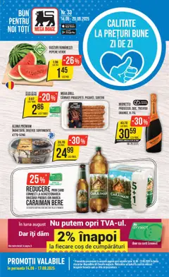Catalog Mega Image valabil de la 14.08.2025