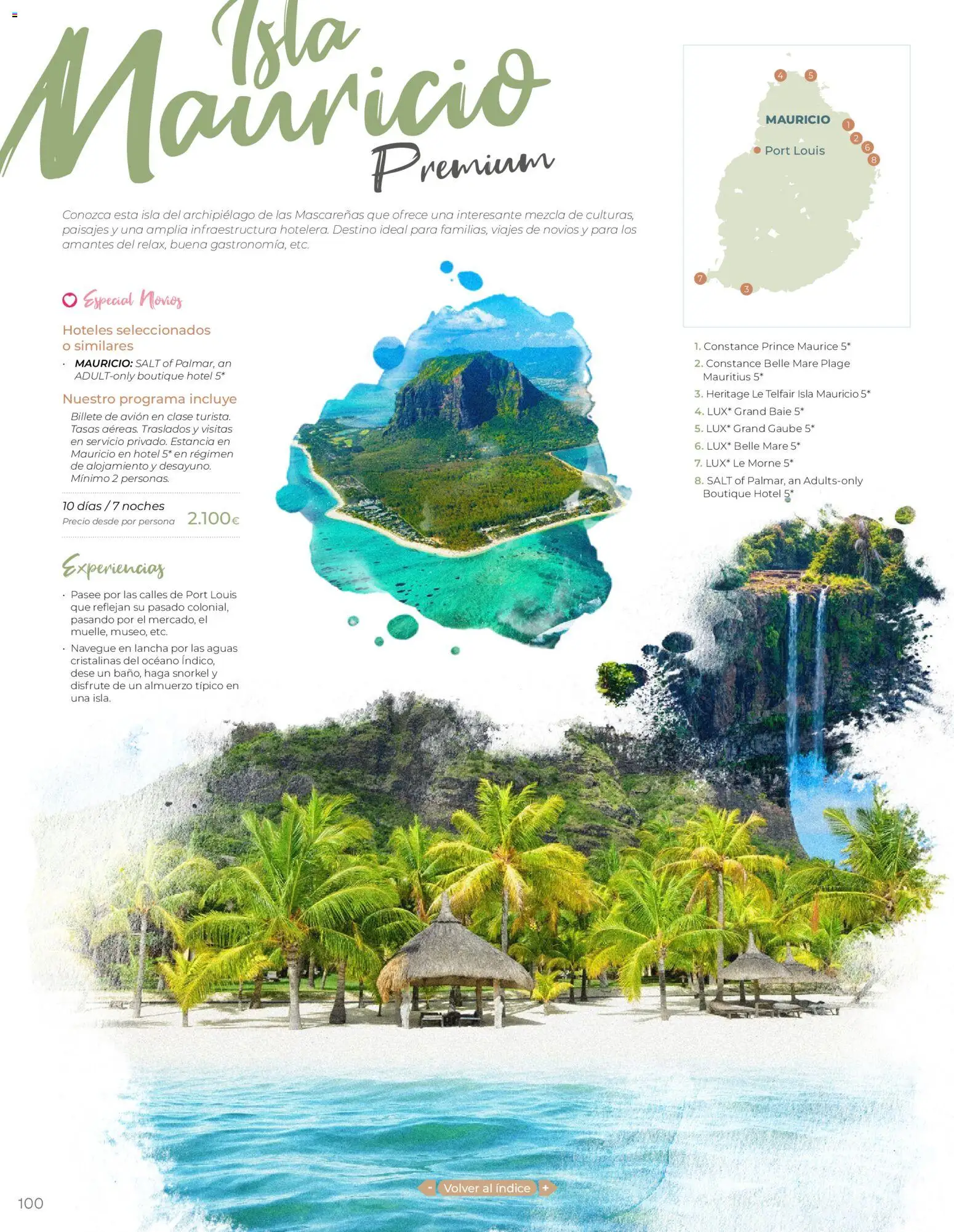 Viajes El Corte Inglés - Catálogo Tourmundial Premium - Página de 102 - Válido desde 01/01/2026