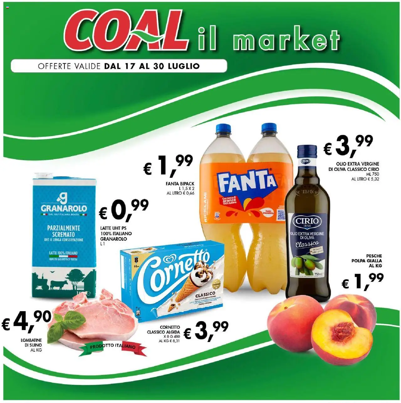 Volantino Coal	 - pagina 1 - valido dal 17/07/2025