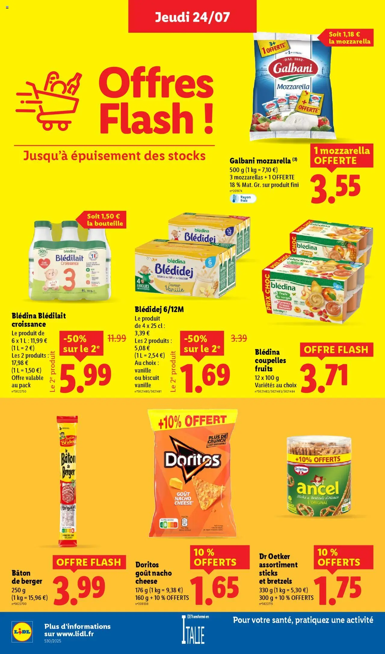 LIDL catalogue semaine 29 - page 14 - valable à partir du 24/07/2025