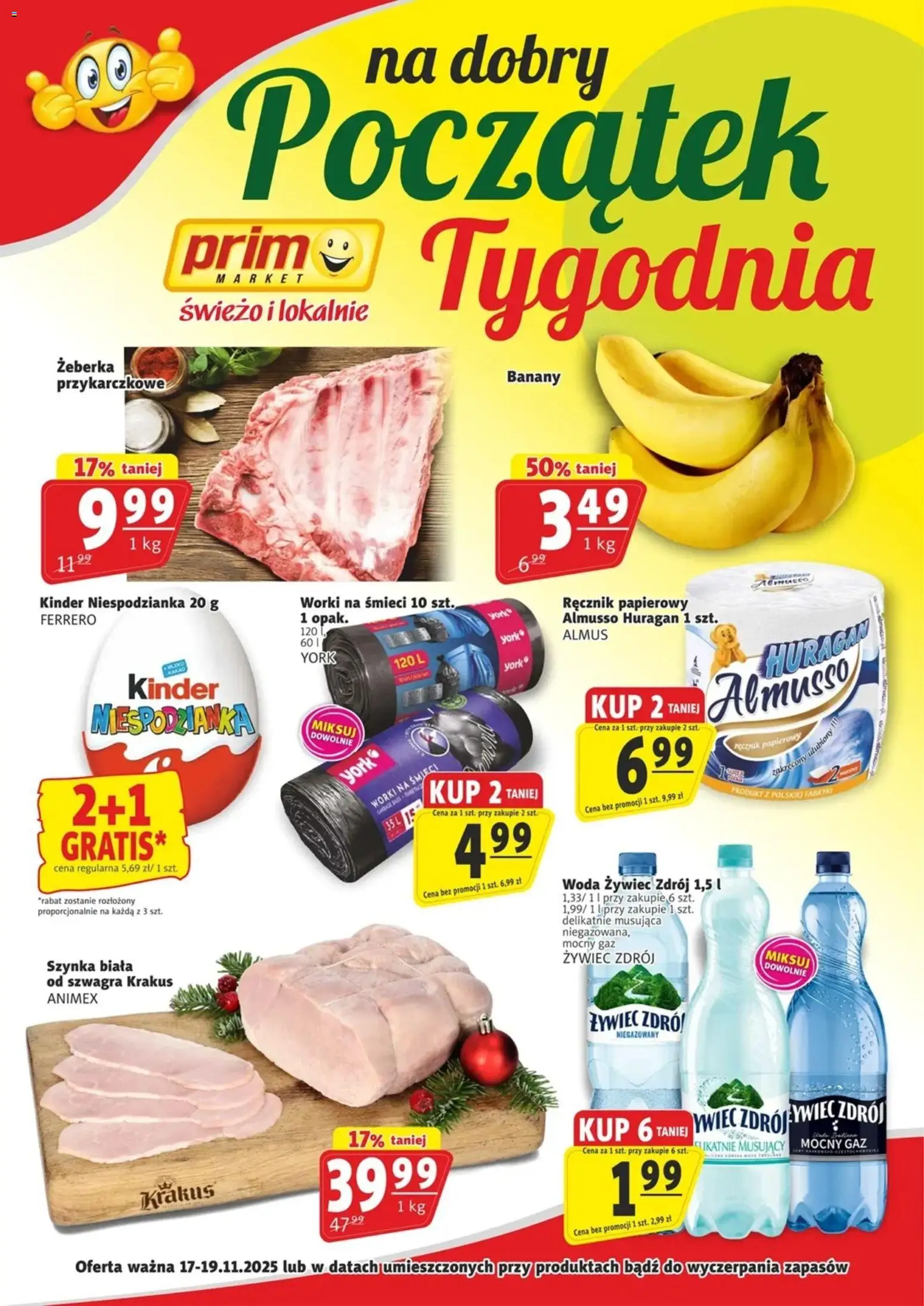 Prim Market Gazetka - Na dobry początek tygodnia - strona 1- ważny od 17.11.2025