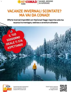 Anteprima Spazio Conad Vacanze Invernali catalogo valida dal 01/10/2025