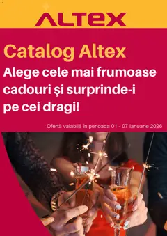 Catalog Altex valabil de la 01.01.2026