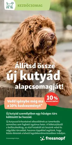 Előnézet Fressnapf - Fressnapf alapcsomagok kutyáknak 2 érvényes 2025.04.06.-tól