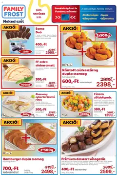 Előnézet Family Frost Akciós újság érvényes 2025.10.01.-tól