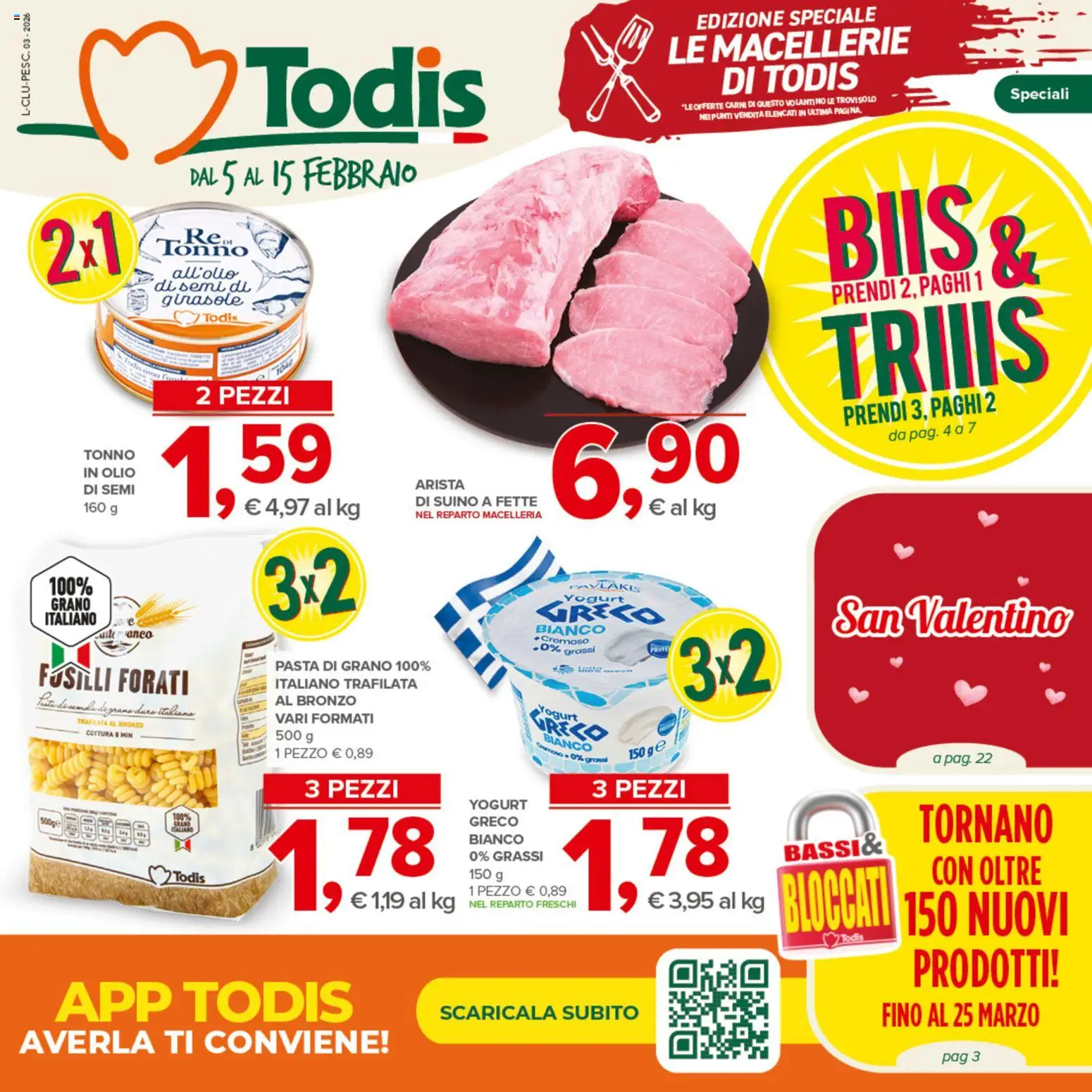 Todis Pescheria, Macelleria catalogo - pagina 1 - valido dal 05/02/2026