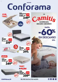 Vista previa del folleto Conforama folleto válido desde 31/07/2025