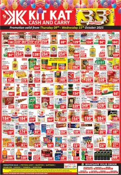 Preview KIT KAT Cash & Carry Specials valid from 09/10/2025