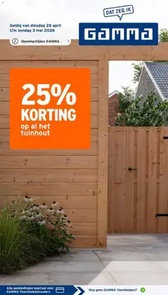 GAMMA folder geldig vanaf 28-04-2026