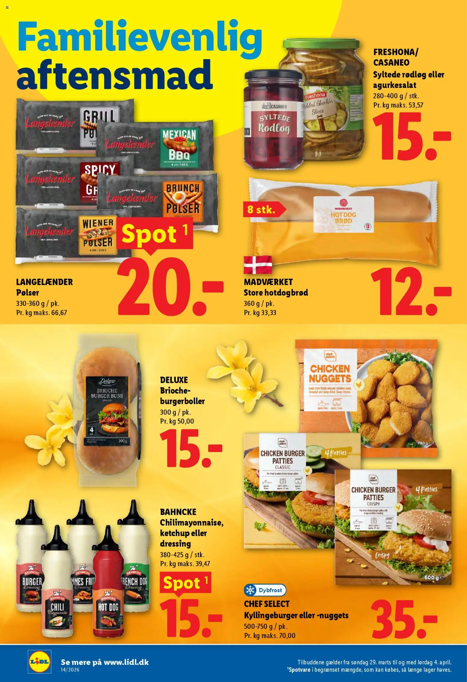 Lidl - Tilbudsavis - page 14- valid from 29/03/2026
