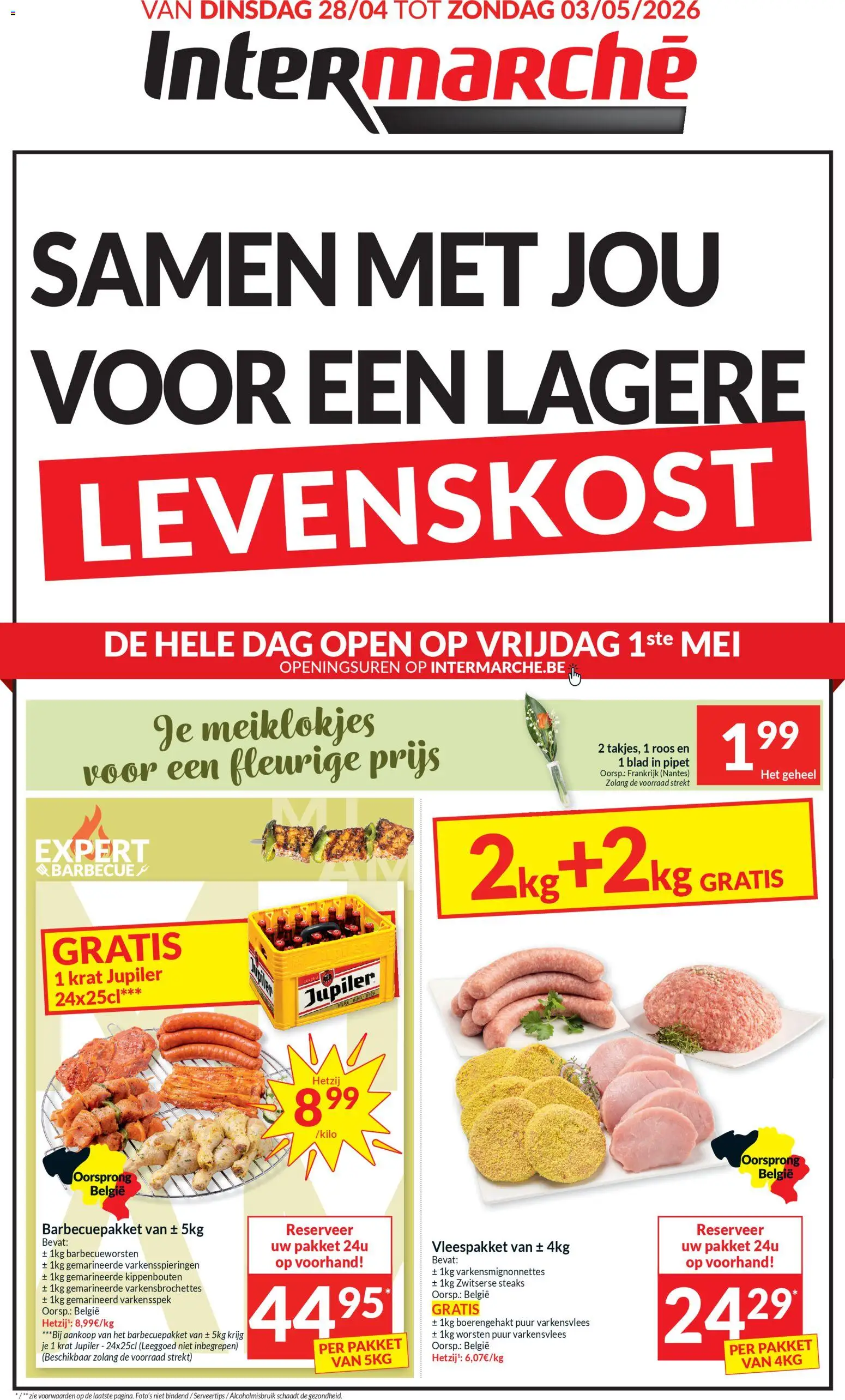 Intermarché folder week 18 - pagina 1- geldig vanaf 28/04/2026