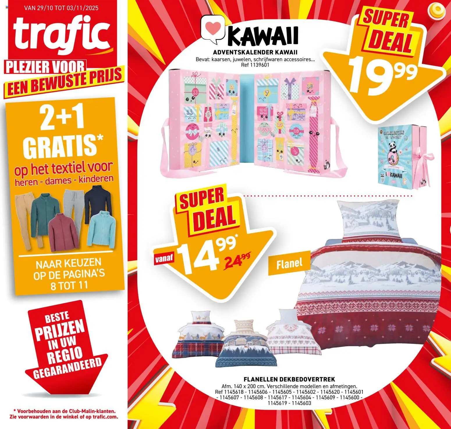 Trafic - Folder - pagina 1- geldig vanaf 29/10/2025