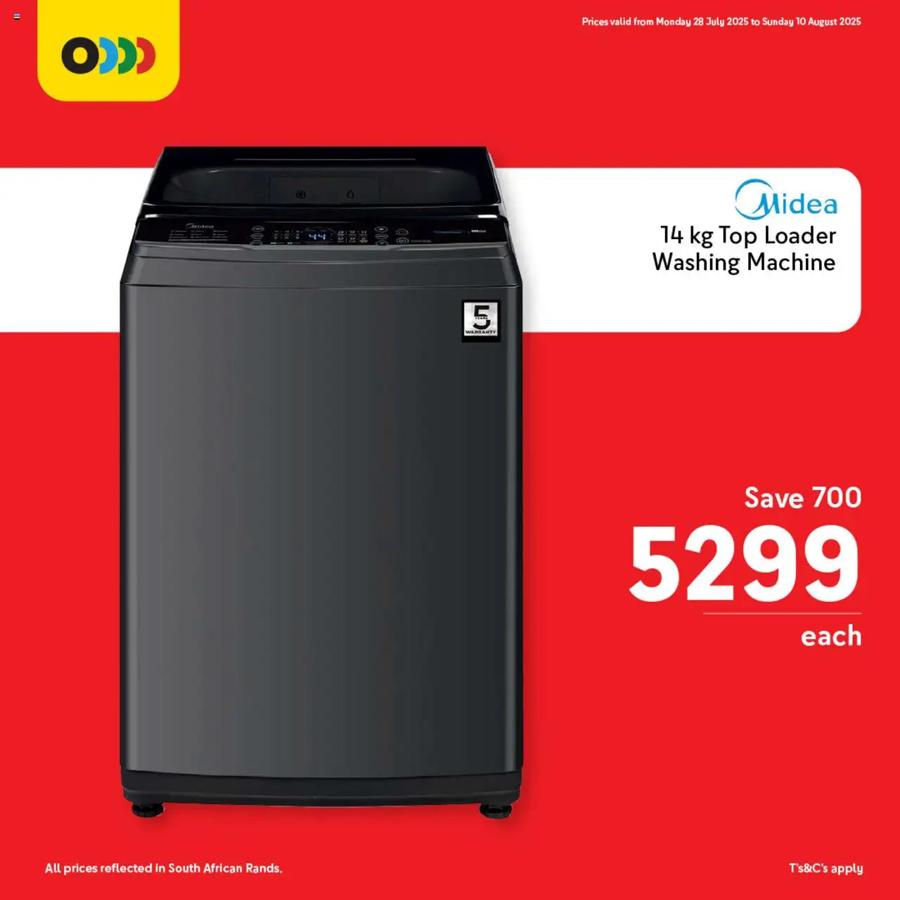 Makro Birthday Price-Drop Appliances - page 1- valid from 28/07/2025